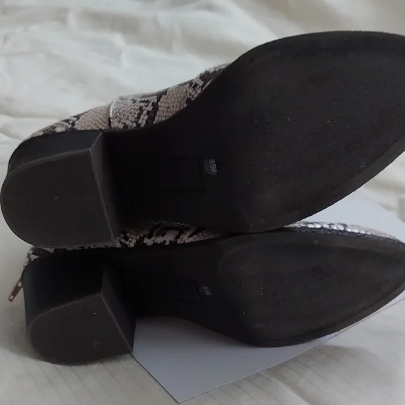 Snakeskin Ankle Boots - Picture 2 of 3